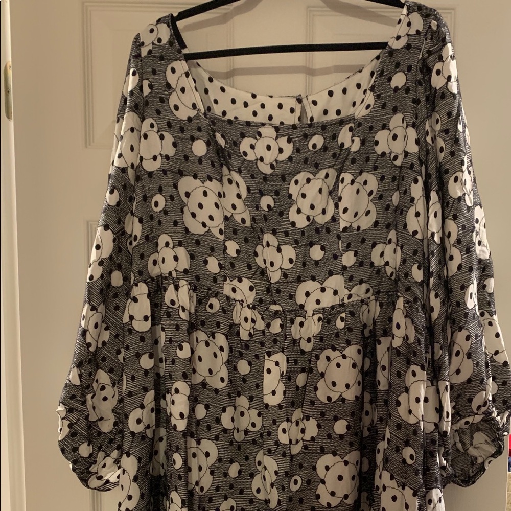 Anthropologie Textured Babydoll Dress - Picture 4 of 10